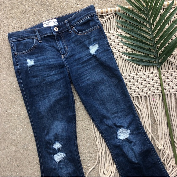 Abercrombie Kids Bootcut Jeans - Girls Size 13/14 - Picture 3 of 6